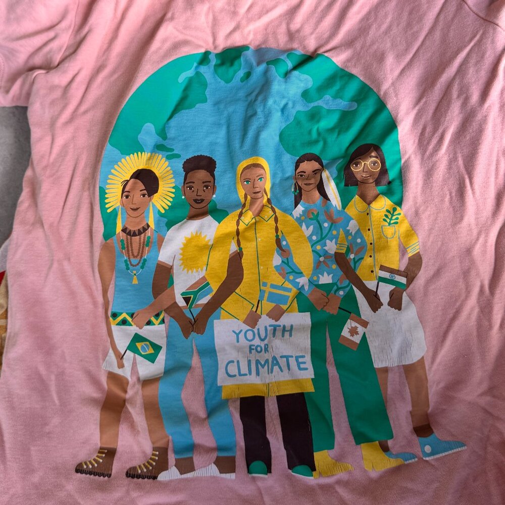 Trailblazer Series- Youth for climate Change, Piccolina Size 8, SHORT Sleeve